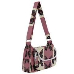 Butterflies Pink Old Ancient Texture Decorative Multipack Bag