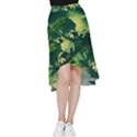 Landscape Scenery Nature Artwork Frill Hi Low Chiffon Skirt View1