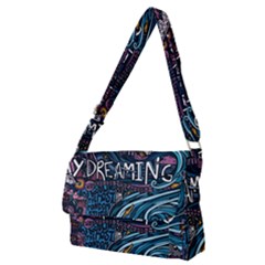Graffiti Art Psychedelic Art Graphic Design Modern Art Full Print Messenger Bag (m)