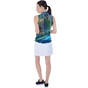Anime Landscape Apocalyptic Ruins Water City Cityscape Women s Sleeveless Polo Tee View2