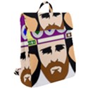 Comic-characters-eastern-magi-sages Flap Top Backpack View2