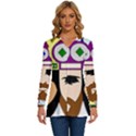 Comic-characters-eastern-magi-sages Long Sleeve Drawstring Hooded Top View1