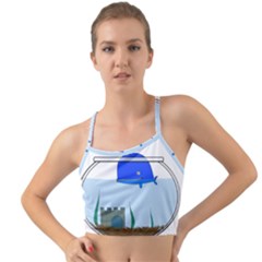 Wal-fish-small-world-lake-sea Mini Tank Bikini Top