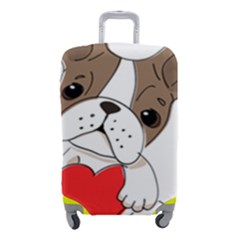 Animation-dog-cute-animate-comic Luggage Cover (small) by 99art