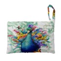 Bird-peafowl-painting-drawing-feather-birds Foldable Grocery Recycle Bag View3