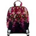 Pink Flower Zip Up Backpack View3