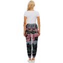 Pink Peony  Flower Women s Cropped Drawstring Pants View4