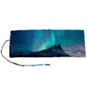 Aurora Borealis Mountain Reflection Roll Up Canvas Pencil Holder (S) View1