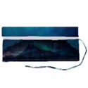 Aurora Borealis Mountain Reflection Roll Up Canvas Pencil Holder (S) View2