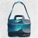 Aurora Borealis Mountain Reflection MacBook Pro 13  Shoulder Laptop Bag  View1