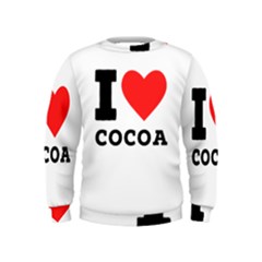 I Love Cocoa Kids  Sweatshirt