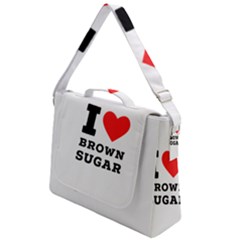 I Love Brown Sugar Box Up Messenger Bag by ilovewhateva