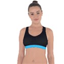 Cross String Back Sports Bra View1