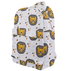 Lion Heads Pattern Design Doodle Classic Backpack