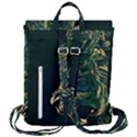 Angry Male Lion Flap Top Backpack View3