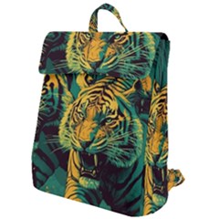 Tiger Flap Top Backpack