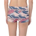Waves Ocean Sea Water Pattern Rough Seas Reversible Boyleg Bikini Bottoms View2