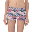 Waves Ocean Sea Water Pattern Rough Seas Reversible Boyleg Bikini Bottoms View3