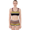 Neopolitan Horizontal Lines Strokes Work It Out Gym Set View1