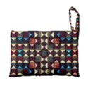 Symmetry Geometric Pattern Texture Foldable Grocery Recycle Bag View3