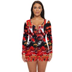 Carlos Sainz Long Sleeve Boyleg Swimsuit