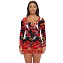 Carlos Sainz Long Sleeve Boyleg Swimsuit View1
