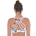 I love cafe au late Cross String Back Sports Bra View2