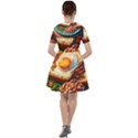Breakfast Egg Beans Toast Plate Sailor Dress View2