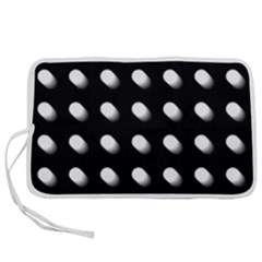 Background Dots Circles Graphic Pen Storage Case (s) by Ndabl3x