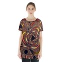 Geometric Art Fractal Abstract Art Skirt Hem Sports Top View1