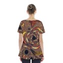 Geometric Art Fractal Abstract Art Skirt Hem Sports Top View2