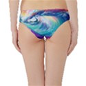 Wave Ocean Sea Tsunami Nautical Nature Water Hipster Bikini Bottoms View2