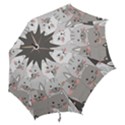 Cute Cats Seamless Pattern Hook Handle Umbrellas (Medium) View2