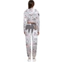 Cute Cats Seamless Pattern Cropped Zip Up Lounge Set View2