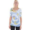 Science Fiction Outer Space Wide Neckline Tee View1