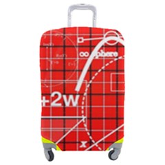 Geometry Mathematics Cube Luggage Cover (medium) by Ndabl3x