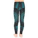 Ornament District Turquoise Kids  Leggings View2
