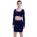 Background Pattern Graphic Top and Skirt Sets View1