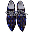 Background Pattern Graphic Pointed Oxford Shoes View1