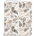 Paisley Pattern Background Graphic 8  x 10  Hardcover Notebook View2
