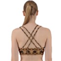 Camel Palm Tree Back Weave Sports Bra View2