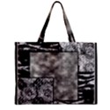 Background Pattern Geometric Design Zipper Mini Tote Bag View2