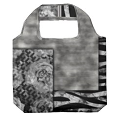 Background Pattern Geometric Design Premium Foldable Grocery Recycle Bag