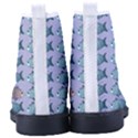 Fishes Pattern Background Theme Art Women s High-Top Canvas Sneakers View4