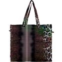 Leopard Animal Shawl Honeycomb Canvas Travel Bag View1
