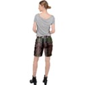 Leopard Animal Shawl Honeycomb Women s Pocket Shorts View2