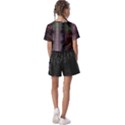 Leopard Animal Shawl Honeycomb Kids  Basic Tee View2