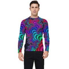 Abstract Piece Color Men s Long Sleeve Rash Guard