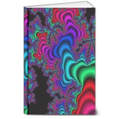 Abstract Piece Color 8  X 10  Hardcover Notebook by Vaneshop