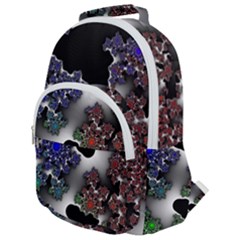 Piece Graphic Rounded Multi Pocket Backpack